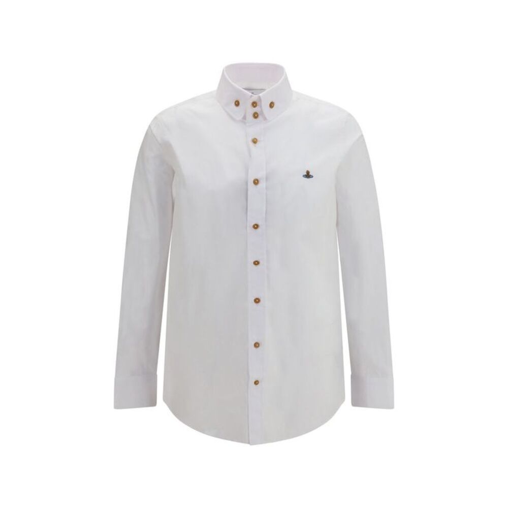 Vivienne Westwood White Cotton Dress Men's Shirt